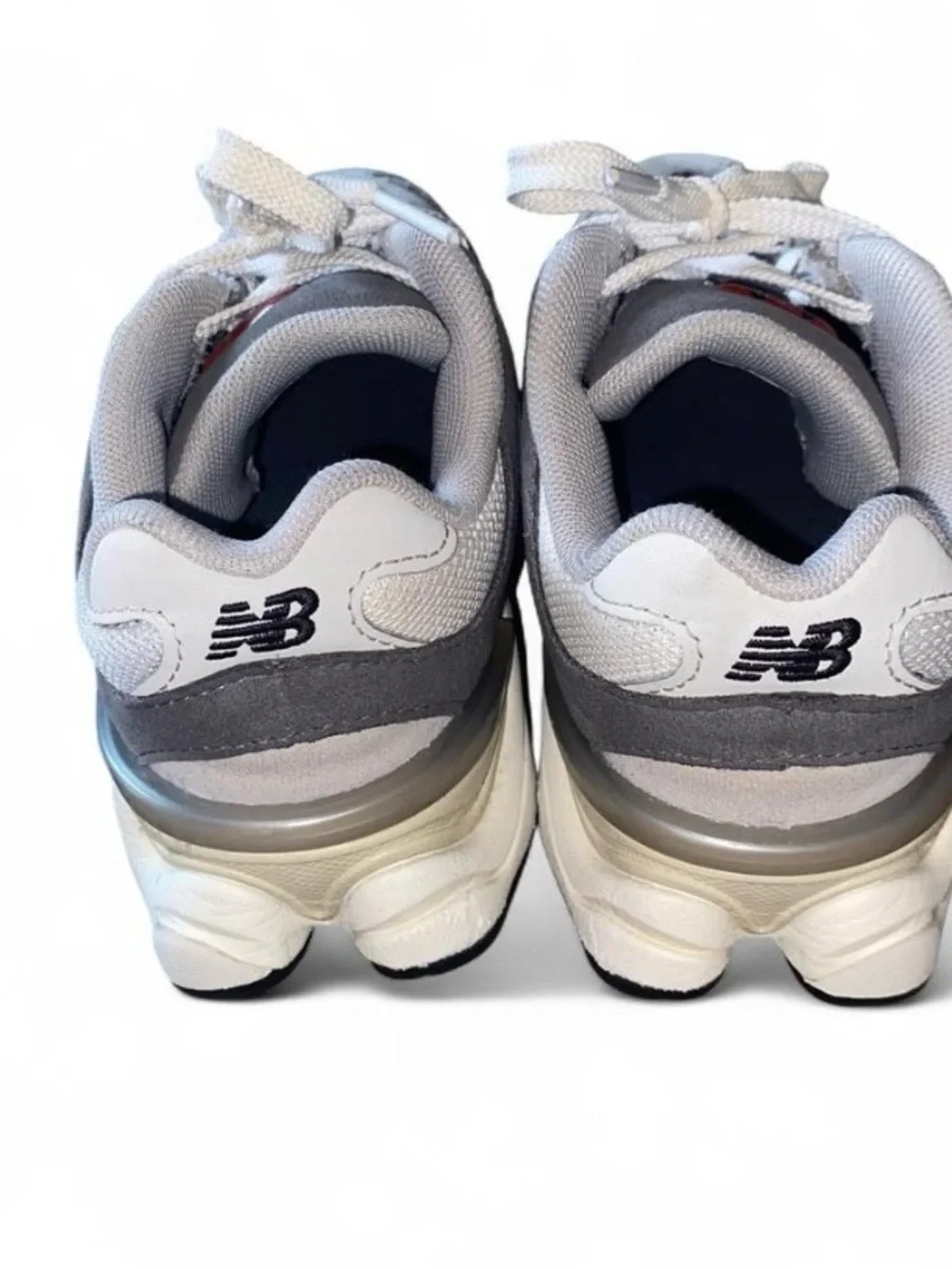 New Balance 9060 Kids in Gray and White